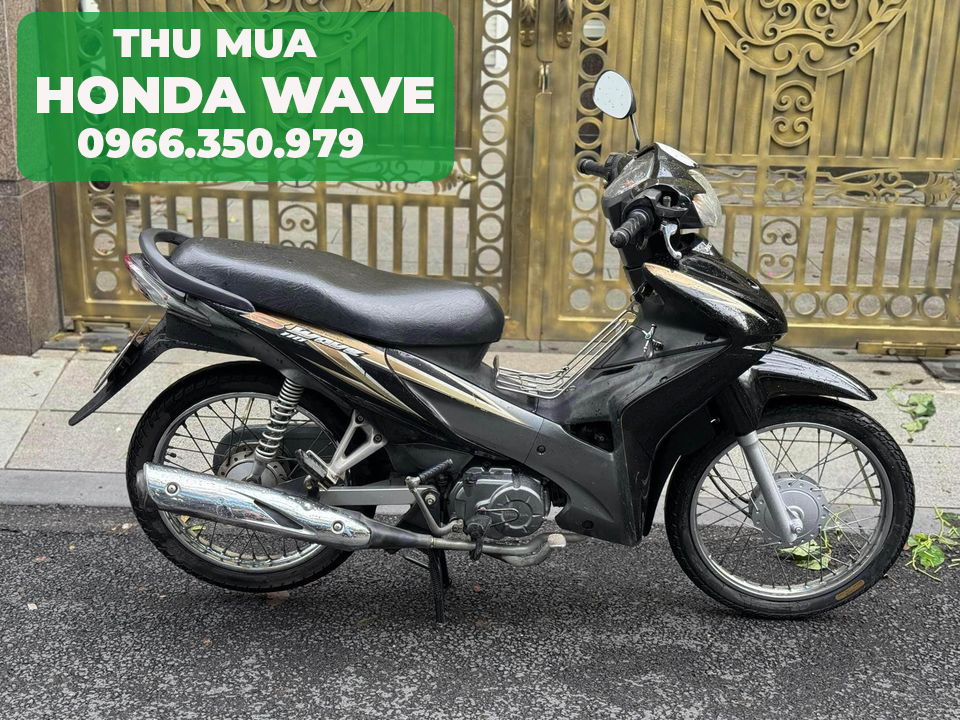 Thu mua xe máy Wave cũ hỏng, thu tại nhà